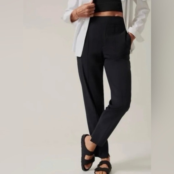 Athleta Pants - Athleta Vienna Slim Pant Stretch Slim Fit Activewear Trouser Size 10 Athleisure